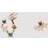 Pdpaola PDPAOLA Zodiac Constellation Plated Stud Earrings