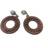 Panarea Ladies'Earrings Panarea OR3N (5 cm)