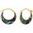 Ania Haie Shiny Tidal Abalone Crescent Earrings E027-07G