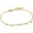 Ania Haie Shiny Plated Geometry Drop Discs Bracelet B005-03G