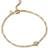 ENAMEL Copenhagen Loveable Bracelet - Gold/Transparent