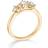 Mads Z Crown Trinity Ring - Gold/Silver