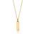 Sif Jakobs Follina Lungo Necklace - Gold/Transparent