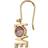 Design Letters Rosite Great Love Earrings - Gold/Pink