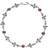 Lund Classic Bracelet - Silver/Garnet