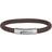 Nordahl Andersen Son Of Noa Læderarmbånd Brun/Stål