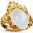 Maanesten Goddess Ring - Gold/Moonstone