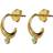 Hultquist Daria Earrings - Gold/Opal