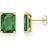 Thomas Sabo Ear Studs - Gold/Green