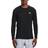 Under Armour ColdGear Fitted Men's Crew Top - Black/White