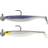 Westin ShadTeez Slim 12cm R 'N R 10g #6/0 (2-pack) Clear Water Mix 2
