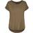 Build Your Brand Build Your Brand Womens/Ladies Long Slub T-Shirt (3XL) (Olive)