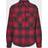 Urban Classics Ladies Ladies Check Overshirt darkblue/red