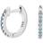 Joanli Nor Hellenor Earrings - Silver/Blue