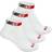 GripGrab Classic Low Cut Summer Socks 3-pack - White