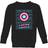 Marvel Captain America Kids' Christmas Sweatshirt 11-12