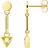 Thomas Sabo Paradise Triangle Earrings H2038-414-33