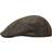 Stetson Madison Old Cotton Flat Cap - Brown