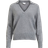 Vila Ril Polo L/S Knit Top Melange
