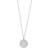 Joanli Nor Scorpio Zodiac Sign Necklace - Silver/Transparent