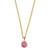 Dyrberg/Kern Jemma Necklace - Gold/Pink