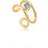 Ania Haie Rhodium Tidal Ear Cuff E027-02H