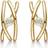 Mads Z Nest Earrings - Gold/Diamond