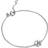 ENAMEL Copenhagen Organic Clover Bracelet - Silver/Green