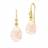 Julie Sandlau Prima Ballerina Earrings - Gold/Blush/Transparent