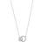 Edblad Eternal Orbit Necklace - Silver/Transparent