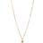 ENAMEL Copenhagen Cherry Necklace - Gold/Light Pink