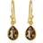 Susanne Friis Bjørner Earrings - Gold/Quartz