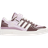 adidas Junior Forum Low Shoes - Burgundy/Cloud White/Almost Pink