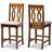 Baxton Studio Darcie Bar Stool 108cm 2pcs