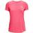 Under Armour Tech Twist Short-Sleeve T-Shirt for Ladies Cerise/Pink Lemonade/Metallic