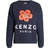 Kenzo Poppy Graphic Crewneck Sweatshirt - Midnight Blue