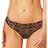 Cosabella Savona Low Rise Thong - Black/Mandorla