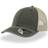 Atlantis Case Pigment Dyed 6 Panel Trucker Cap Unisex - Olive