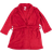 Leveret Kid's Shawl Collar Fleece Robe - Red