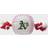 Pets First Oakland Athletics Dog Baseball Rope Toy