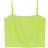 NIKE Women's Sportswear Essential Ribbed Crop Top - Atomic Green/White