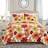 Lush Decor Leah Quilts Red, Orange (274.32x233.68cm)