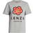 Kenzo Boke Flower Loose T-shirt - Pearl Grey