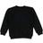 Leveret Neutral Solid Color Pullover Sweatshirt - Black (29415188922442)