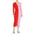 Staud Shoko Sweater Dress - Poppy Red