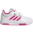adidas Kid's Tensaur Hook and Loop - Cloud White/Team Real Magenta/Core Black