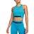 NIKE Buckle Crop Tank Top - Blue