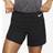 Nike Eclipse Short 5" - Black/Reflekterande Silver