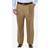 Haggar Men's Big & Tall PNIK Classic Fit Pleat Front Casual Pants Khaki 50x34