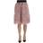 Dolce & Gabbana DG Fringe Metallic Pencil A-line Skirt Multicolor IT44